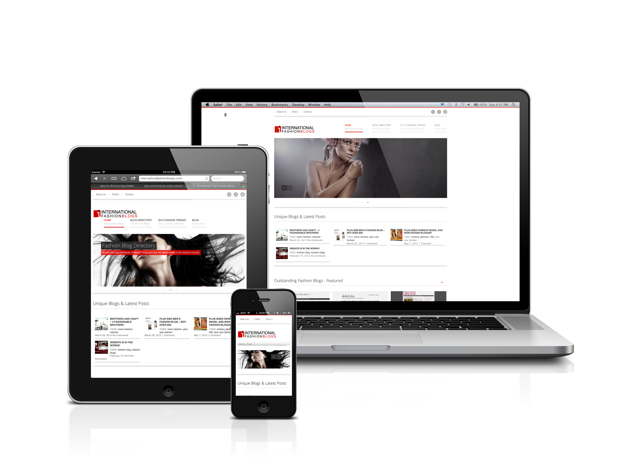 Responsive Web Design for Mobile Users